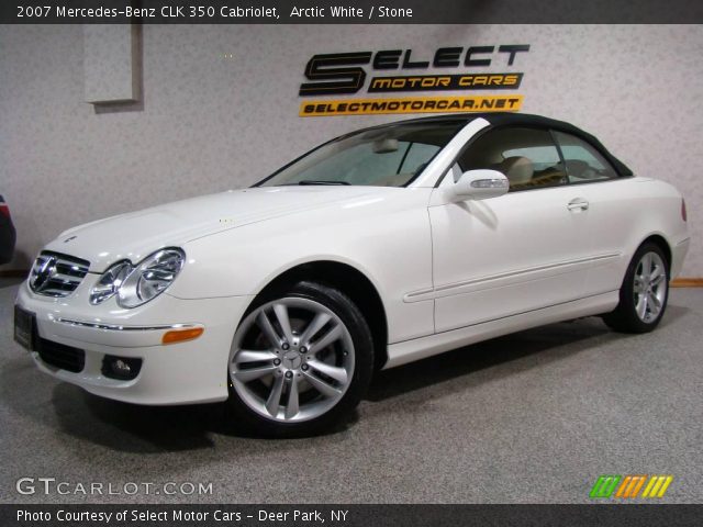 2007 Mercedes-Benz CLK 350 Cabriolet in Arctic White