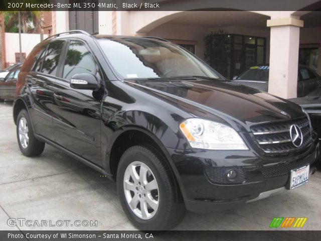 2007 Mercedes-Benz ML 350 4Matic in Black