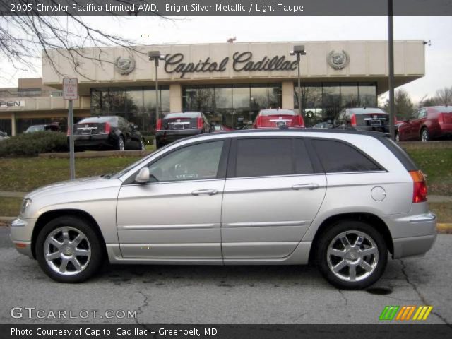 2005 Chrysler Pacifica Limited AWD in Bright Silver Metallic
