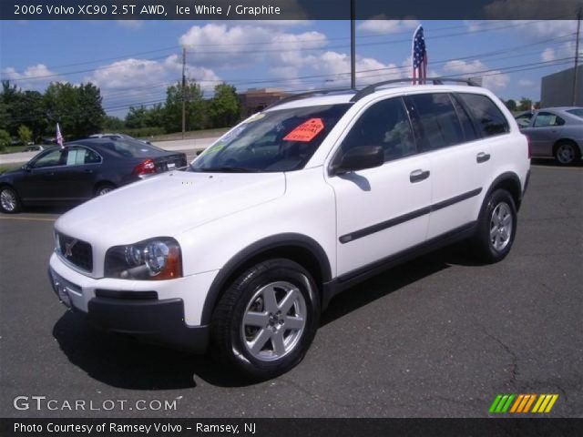 2006 Volvo XC90 2.5T AWD in Ice White