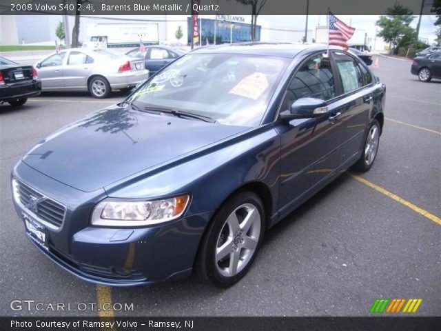 2008 Volvo S40 2.4i in Barents Blue Metallic