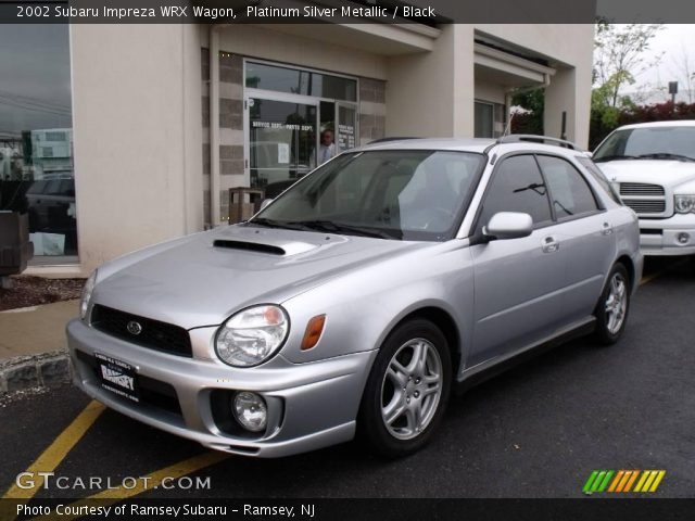 2002 Subaru Impreza WRX Wagon in Platinum Silver Metallic
