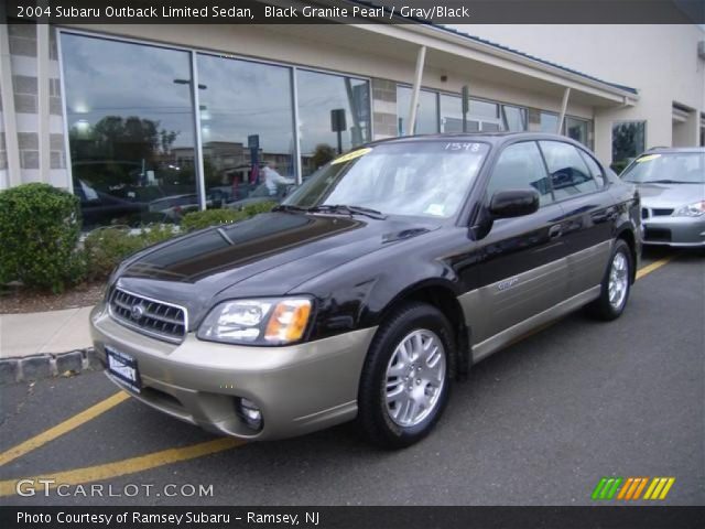 2004 Subaru Outback Limited Sedan in Black Granite Pearl