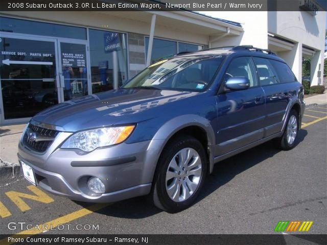 2008 Subaru Outback 3.0R L.L.Bean Edition Wagon in Newport Blue Pearl