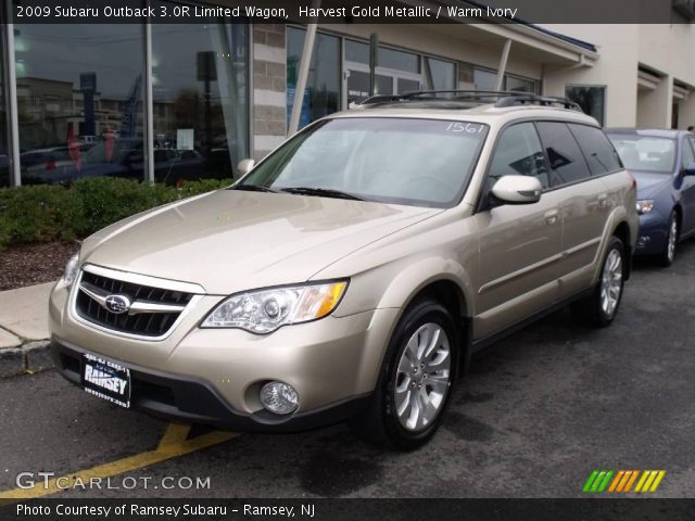2009 Subaru Outback 3.0R Limited Wagon in Harvest Gold Metallic
