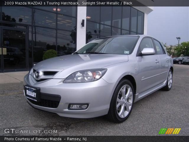 2009 Mazda MAZDA3 s Touring Hatchback in Sunlight Silver Metallic