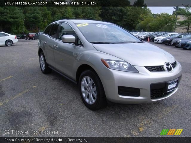 2007 Mazda CX-7 Sport in True Silver Metallic