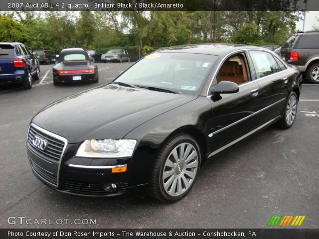 2007 Audi A8 L 4.2 quattro in Brilliant Black