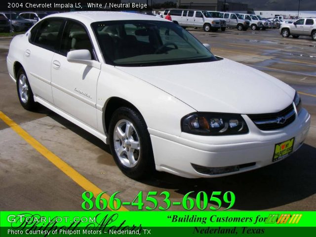 2004 Chevrolet Impala LS in White