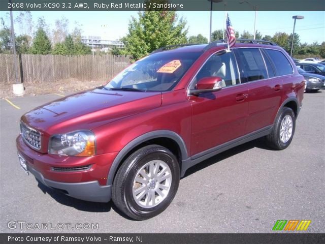 2008 Volvo XC90 3.2 AWD in Ruby Red Metallic