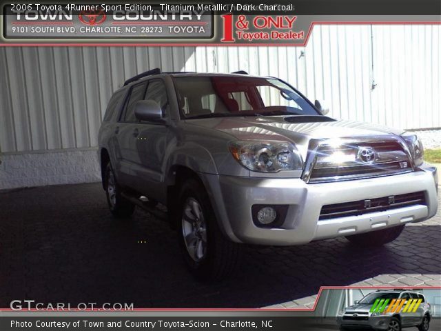 2006 Toyota 4Runner Sport Edition in Titanium Metallic