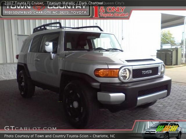 2007 Toyota FJ Cruiser  in Titanium Metallic