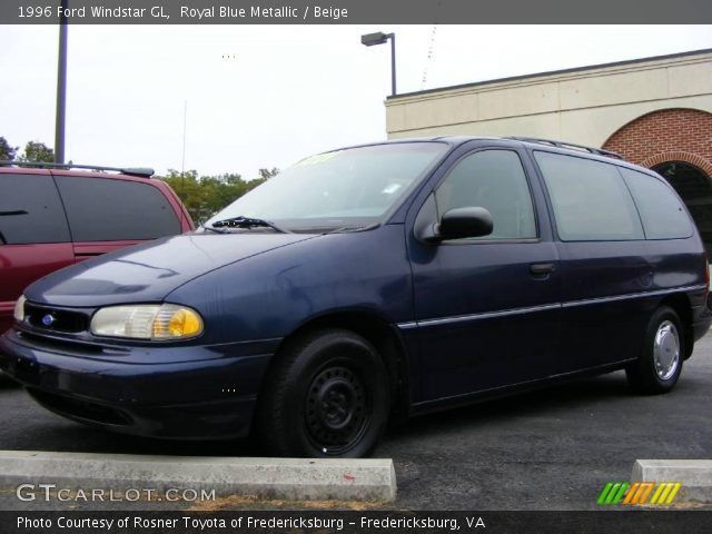 1996 Ford Windstar GL in Royal Blue Metallic