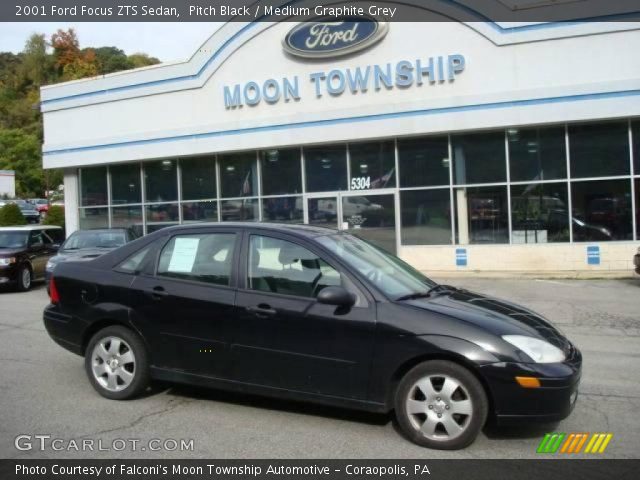 2001 Ford Focus ZTS Sedan in Pitch Black
