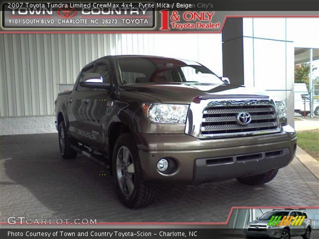 2007 Toyota Tundra Limited CrewMax 4x4 in Pyrite Mica