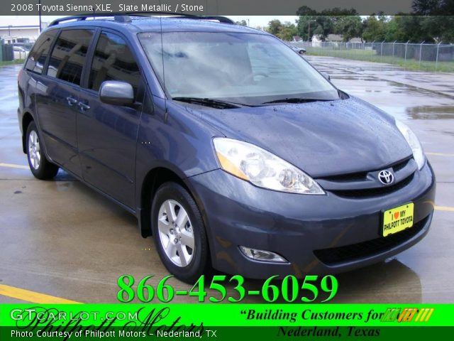 2008 Toyota Sienna XLE in Slate Metallic