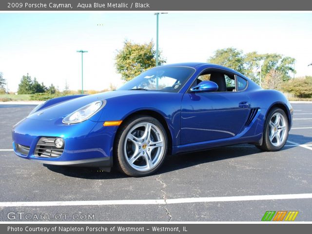 2009 Porsche Cayman  in Aqua Blue Metallic