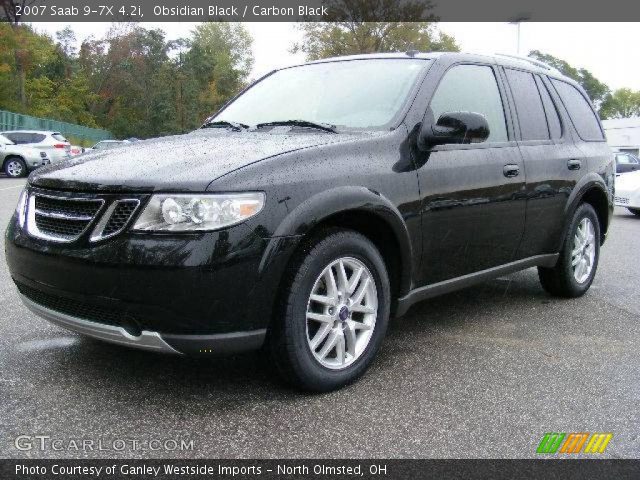 2007 Saab 9-7X 4.2i in Obsidian Black