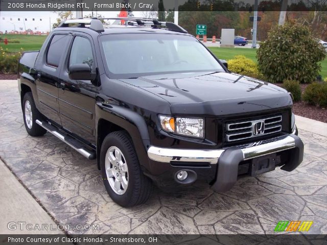 2008 Honda Ridgeline RTL in Formal Black