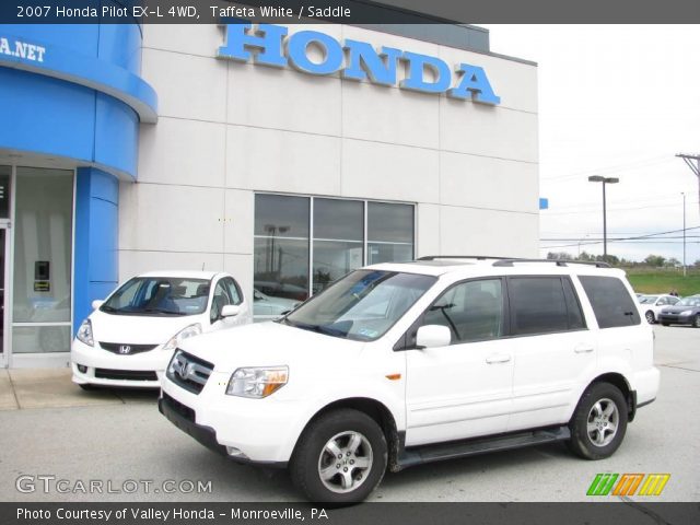 2007 Honda Pilot EX-L 4WD in Taffeta White