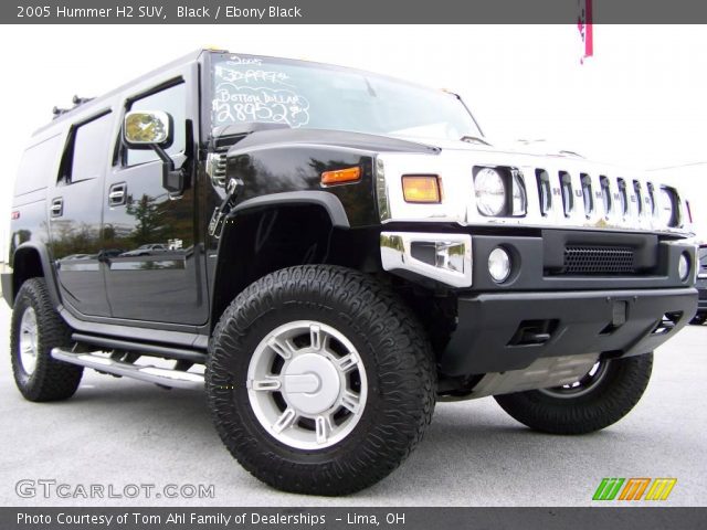 2005 Hummer H2 SUV in Black