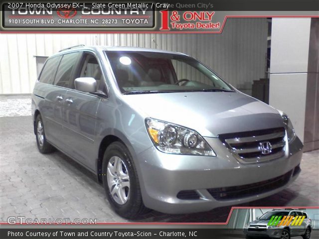2007 Honda Odyssey EX-L in Slate Green Metallic
