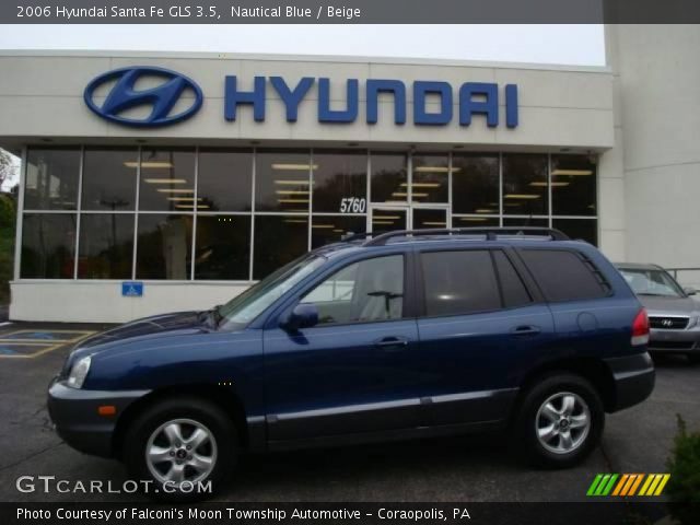 2006 Hyundai Santa Fe GLS 3.5 in Nautical Blue