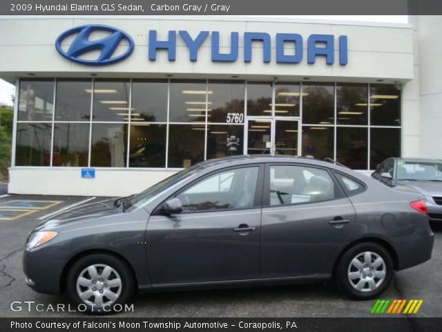 2009 Hyundai Elantra GLS Sedan in Carbon Gray