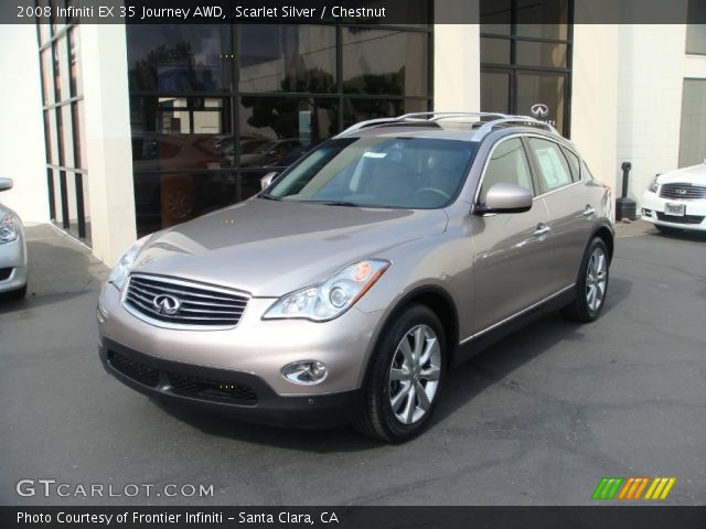2008 Infiniti EX 35 Journey AWD in Scarlet Silver