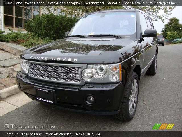 2009 Land Rover Range Rover Autobiography Supercharged in Santorini Black Metallic