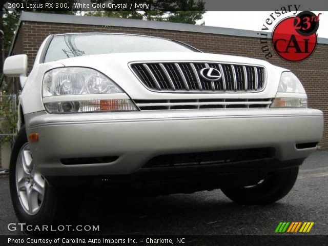2001 Lexus RX 300 in White Gold Crystal
