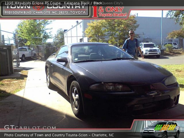 1998 Mitsubishi Eclipse RS Coupe in Kalapana Black
