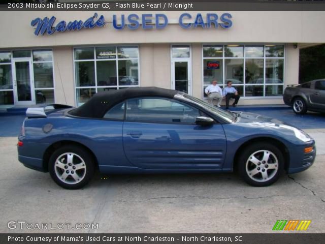 2003 Mitsubishi Eclipse Spyder GS in Flash Blue Pearl
