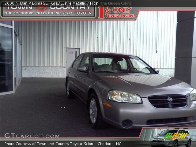 2000 Nissan Maxima SE in Gray Lustre Metallic