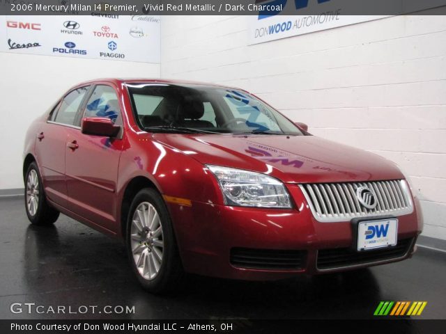 2006 Mercury Milan I4 Premier in Vivid Red Metallic