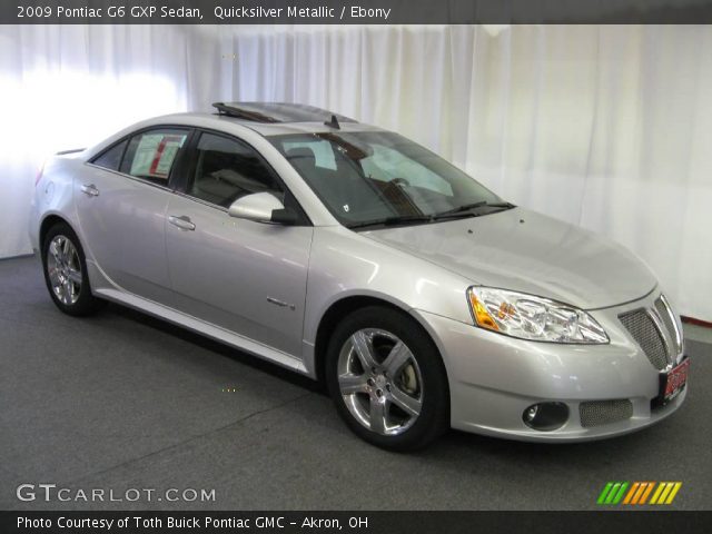 2009 Pontiac G6 GXP Sedan in Quicksilver Metallic
