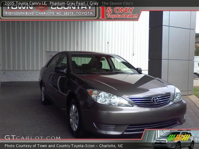 2005 Toyota Camry LE in Phantom Gray Pearl