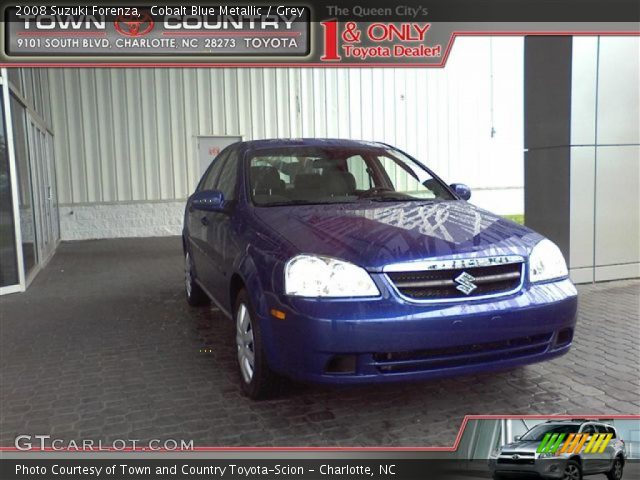 2008 Suzuki Forenza  in Cobalt Blue Metallic