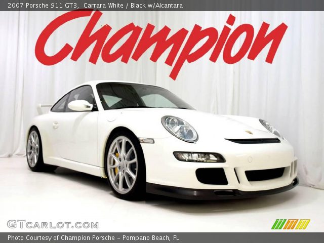 2007 Porsche 911 GT3 in Carrara White