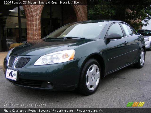 2006 Pontiac G6 Sedan in Emerald Green Metallic