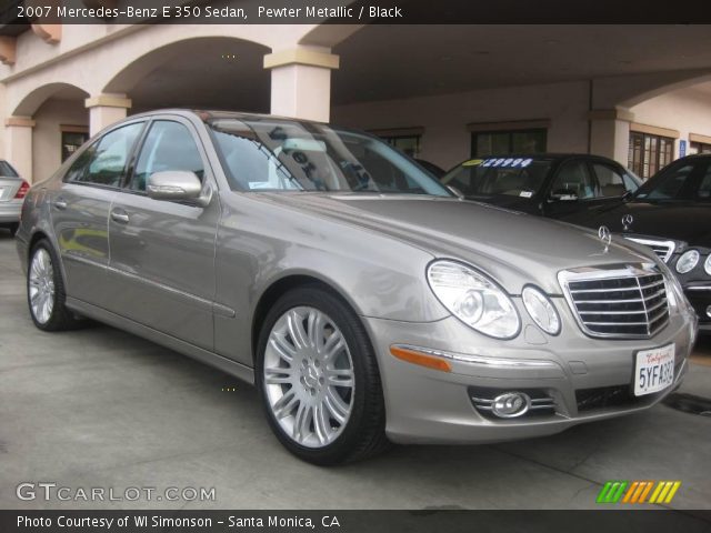 2007 Mercedes-Benz E 350 Sedan in Pewter Metallic