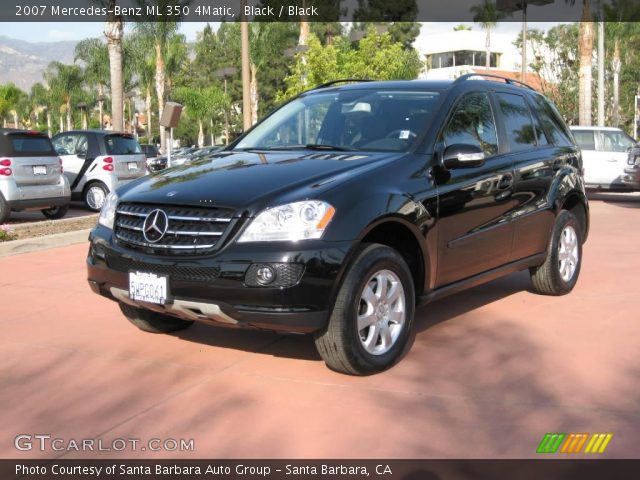 2007 Mercedes-Benz ML 350 4Matic in Black