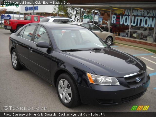 2007 Hyundai Sonata GLS in Ebony Black