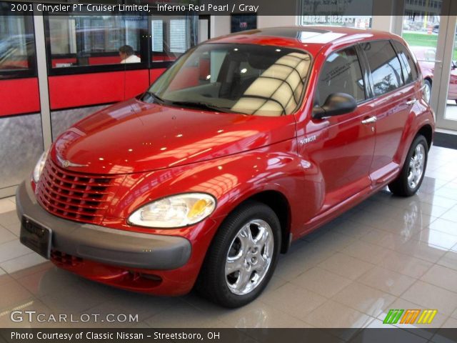 2001 Chrysler PT Cruiser Limited in Inferno Red Pearl