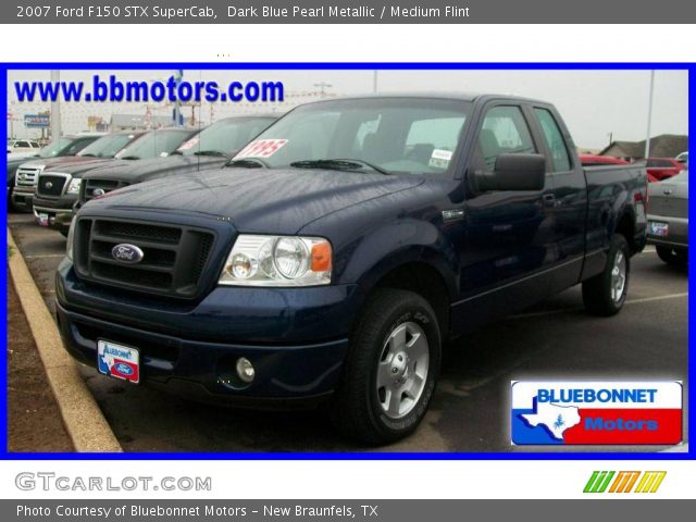 2007 Ford F150 STX SuperCab in Dark Blue Pearl Metallic