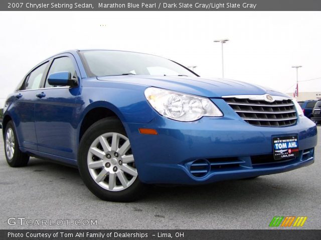 2007 Chrysler Sebring Sedan in Marathon Blue Pearl