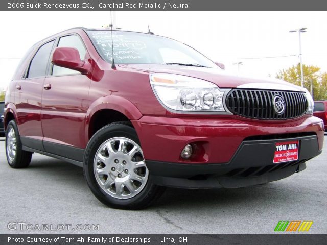 2006 Buick Rendezvous CXL in Cardinal Red Metallic