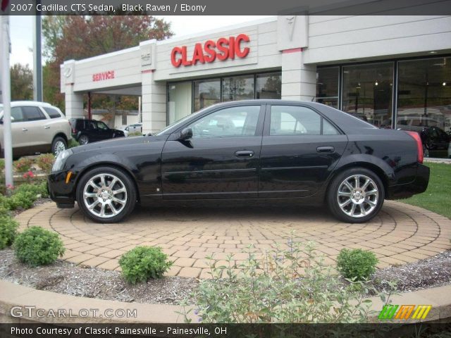 2007 Cadillac CTS Sedan in Black Raven