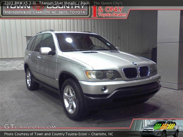 2003 BMW X5 3.0i in Titanium Silver Metallic