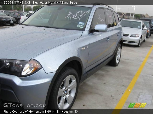 2006 BMW X3 3.0i in Blue Water Metallic